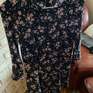 Black Floral Dress